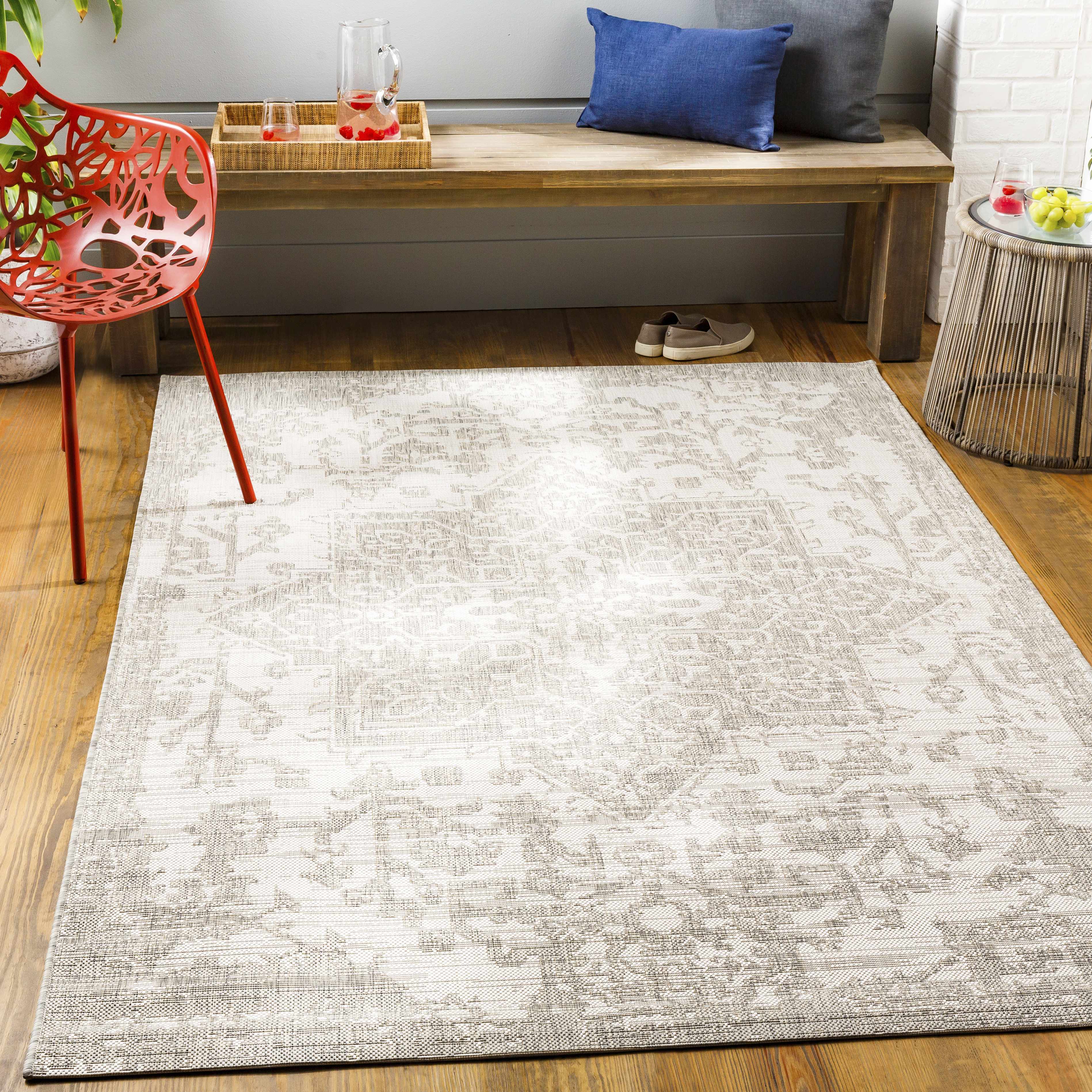Beige Outdoor Rug
