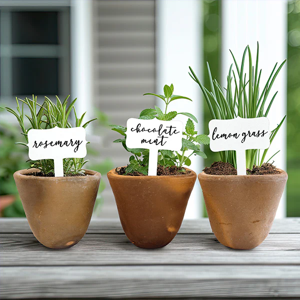 Kitchen Herb Garden Markers, Set of 3