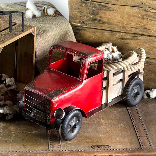 Farm Style Red Truck