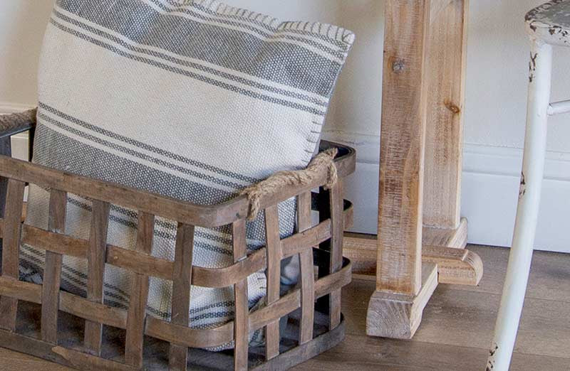 Natural Wood Buffet Table