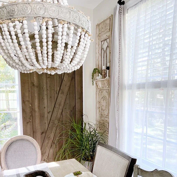 HUGE Ornate Wooden Wall Panel with Shelf