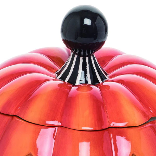 Halloween Carnival Pumpkin Cookie Jar