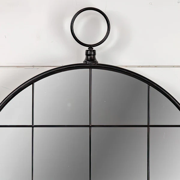 Multipanel Round Wall Mirror