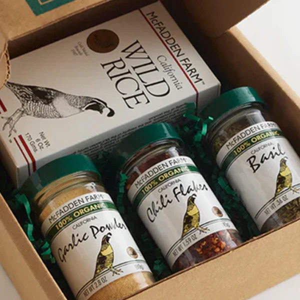 US Grown Organic Herb Gift Box, Choose Your Style