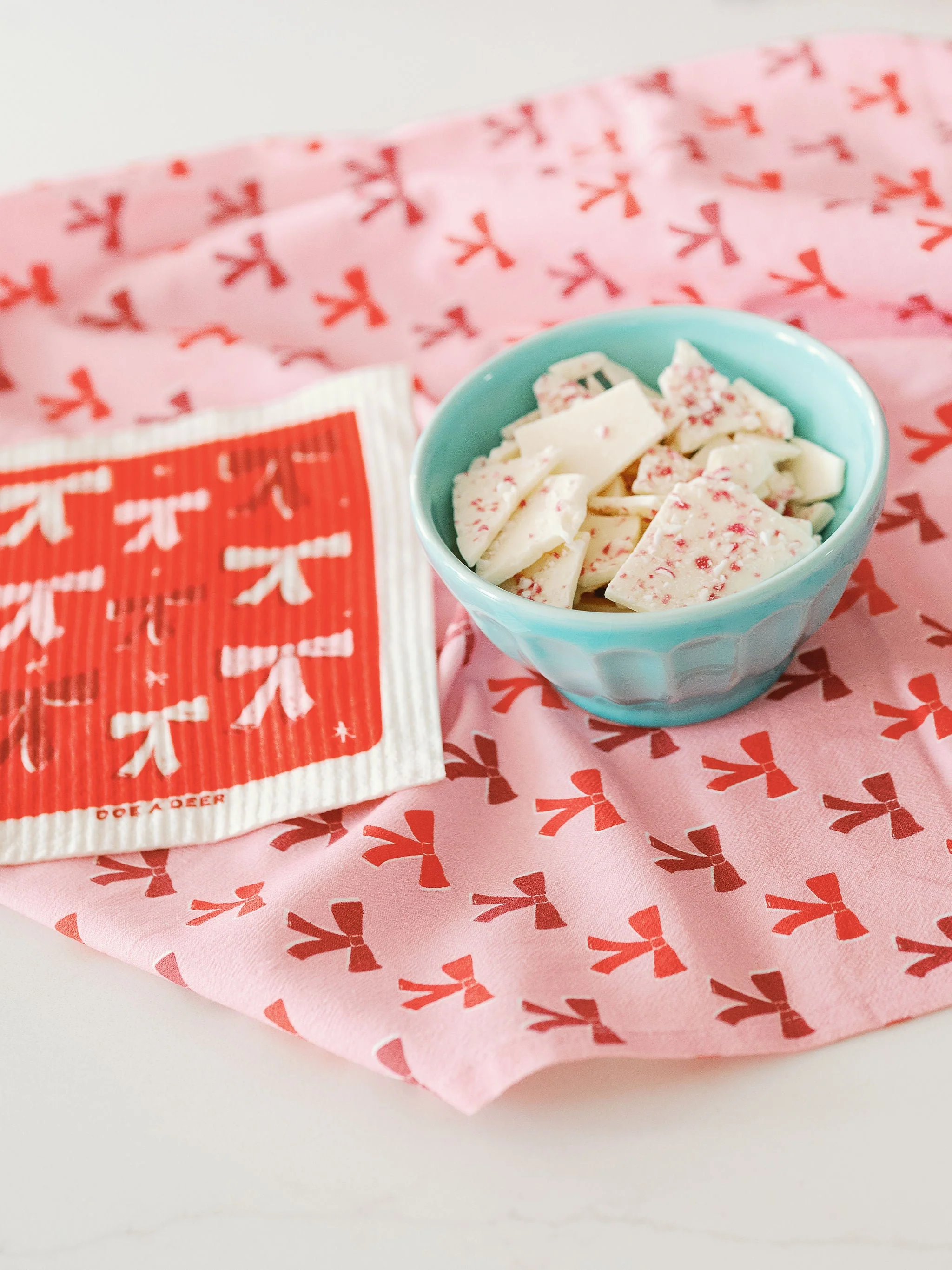 Tie a Bow - Swedish Dishcloth