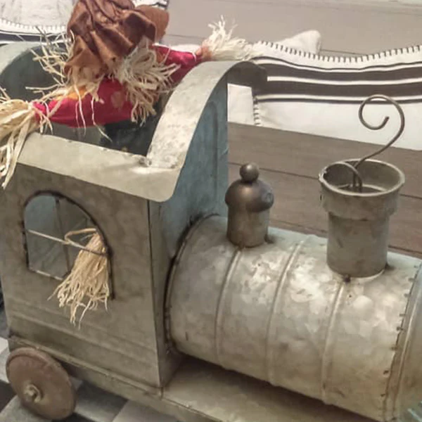 HUGE Galvanized Train