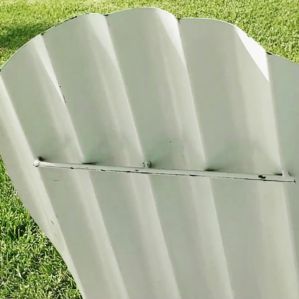 Huge Tin Decorative Yard Ghosts, Set of 3