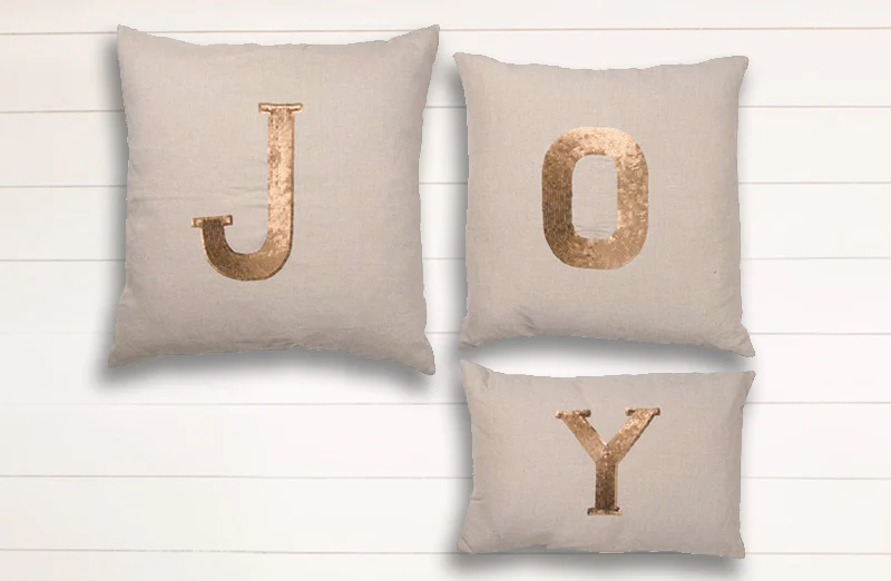 Festive Joy Pillows  Set of 3