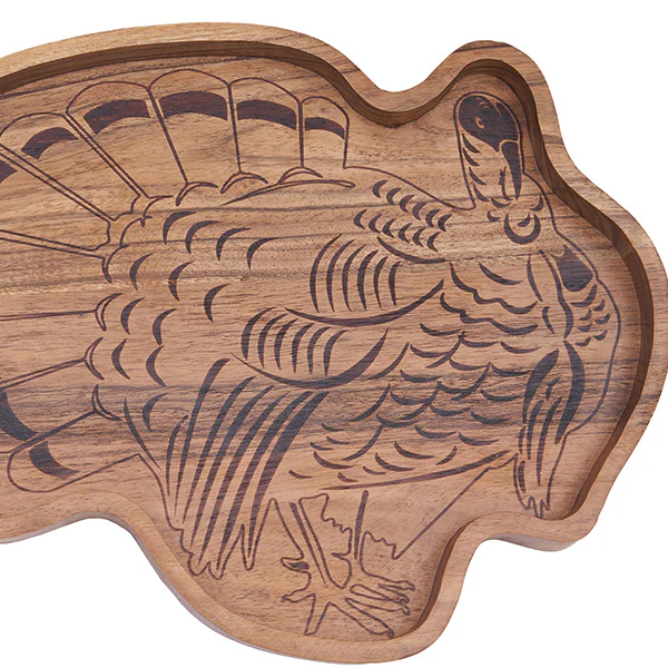 Turkey Serving Board with Spreader