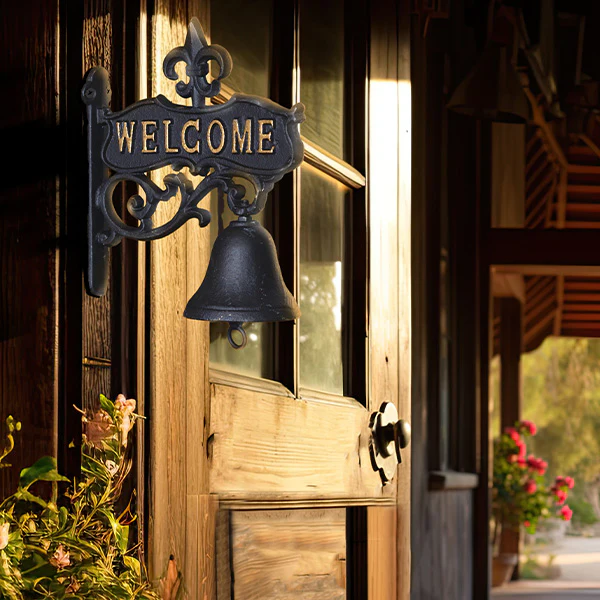 Wall Bracket Welcome Bell