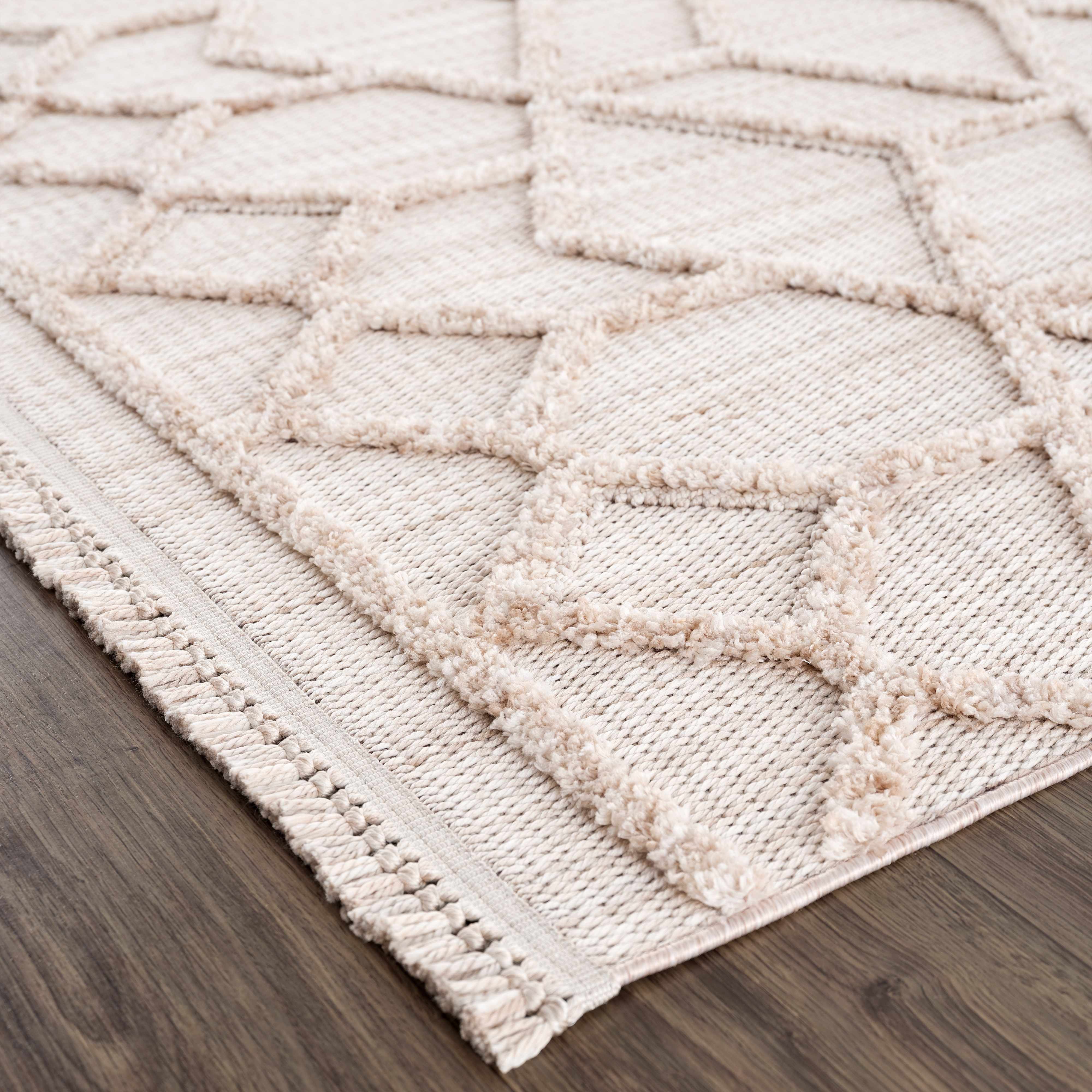 Modern Moroccan Trellis Area Rug