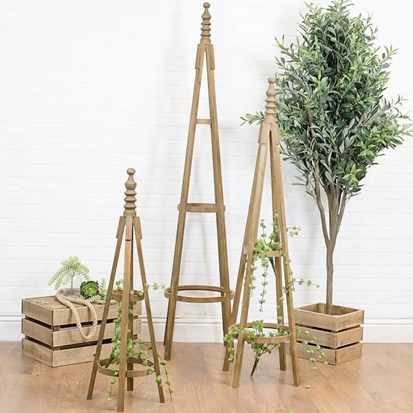 Wooden Garden Trellis  Set of 3