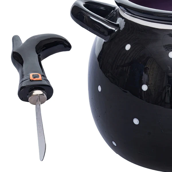 Cauldron Dip Bowl with Spreaders, Set of 2