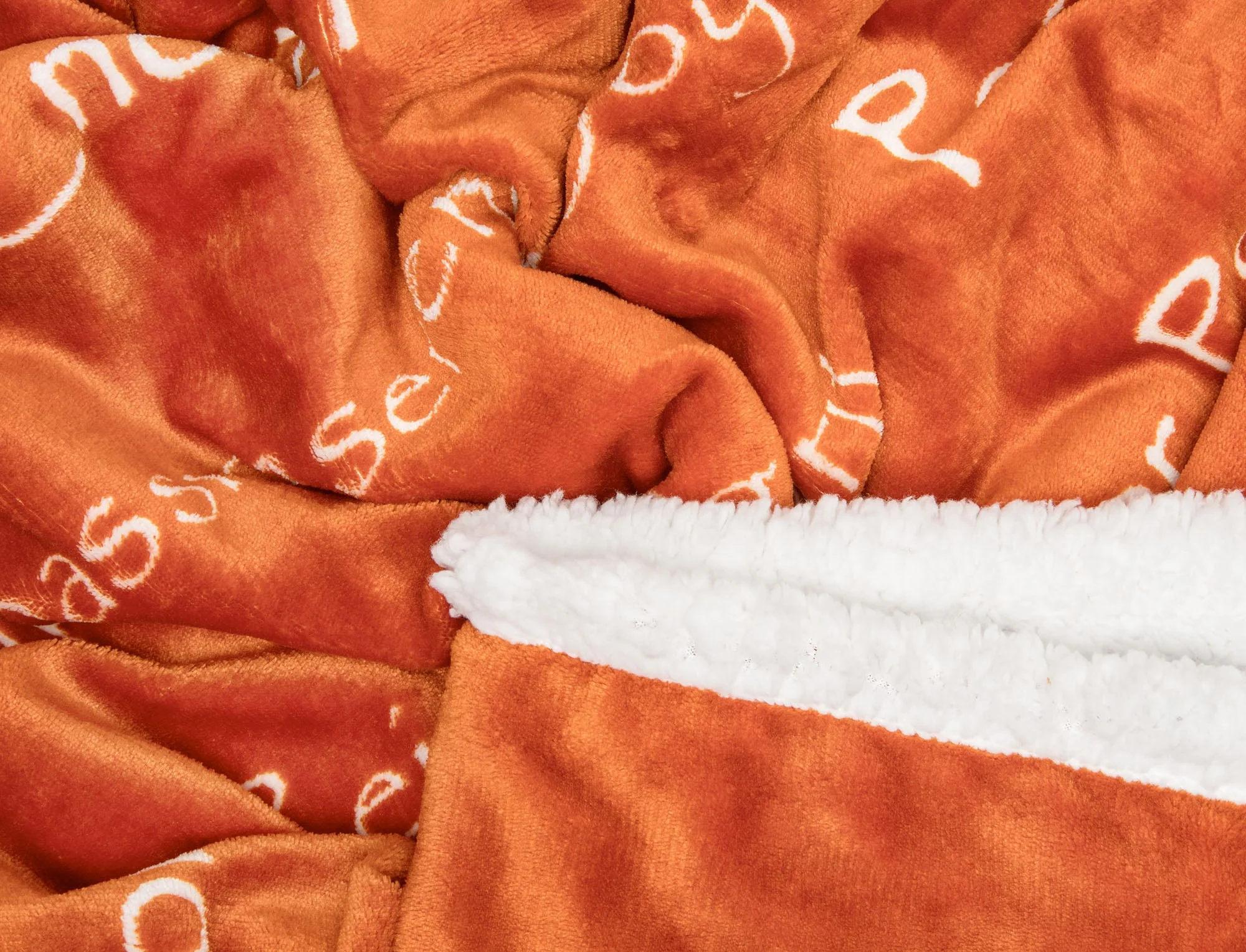 Gift Faux Fur Comfort Words Throw Blanket