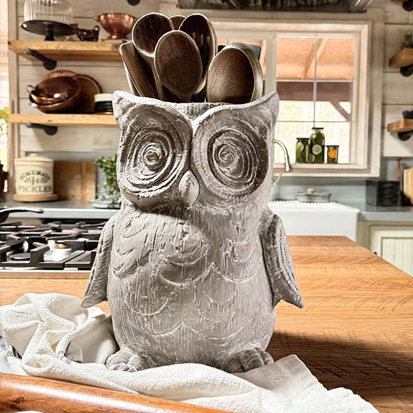 Perched Owl Planter