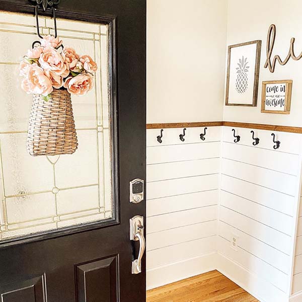 Oblong Hanging Willow Basket, Pick Your Size