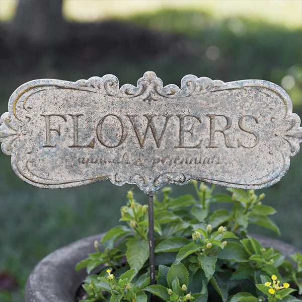 Annual & Perennial Flowers Garden Stake