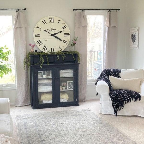 Hand-Block Printed Farmhouse Throw with Tassels