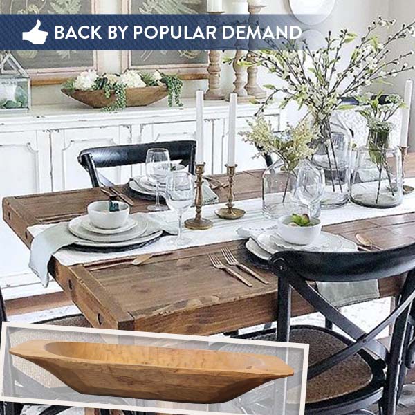 Large European Dough Bowl