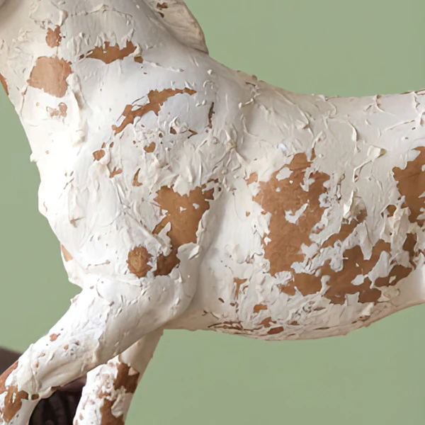 Distressed Roman Horse Statue