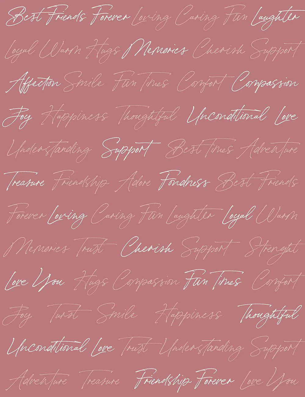 Best Friend Sherpa Gift Throw Blanket