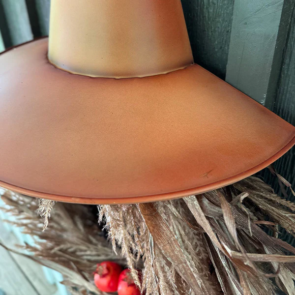 25 Inch Pampas Grass Harvest Wreath