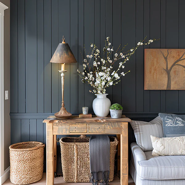 Antique Inspired Distressed Table Lamp