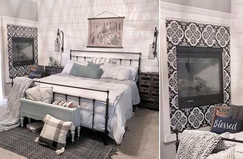 Ornate Peel and Stick Floor Tile