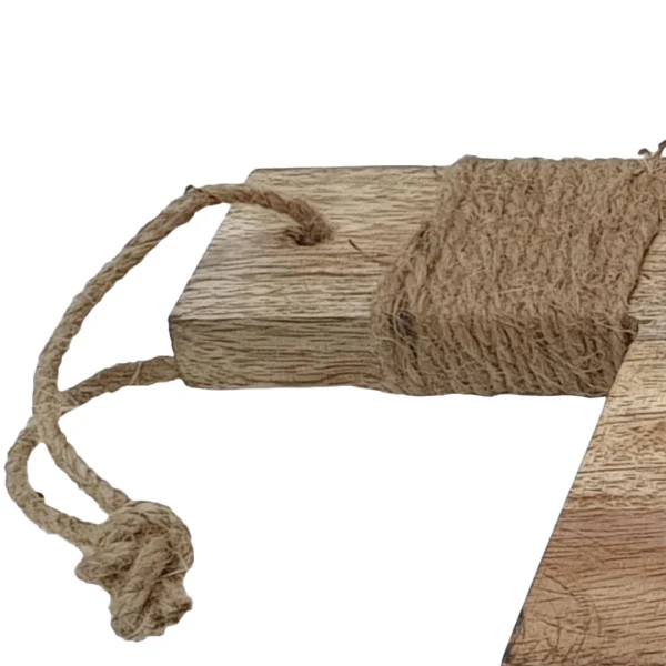 Large Wood Cutting Board with Hanging Loop