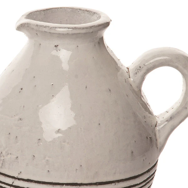 Vintage Inspired Ceramic Pitcher, Set of 2