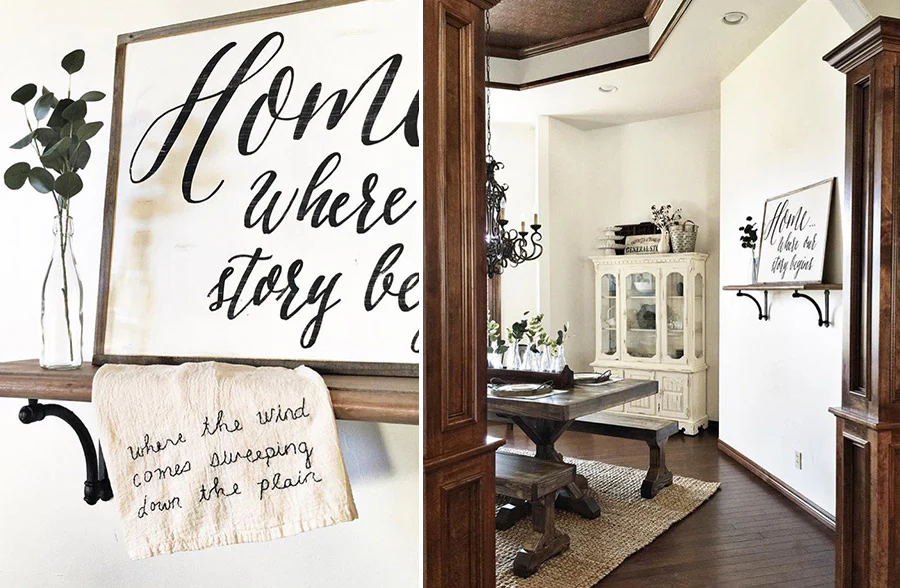 Cast Iron Shelf Brackets, Set of 2