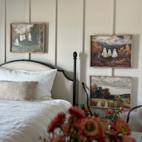 Framed Ghost Wall Decor, Choose Your Style