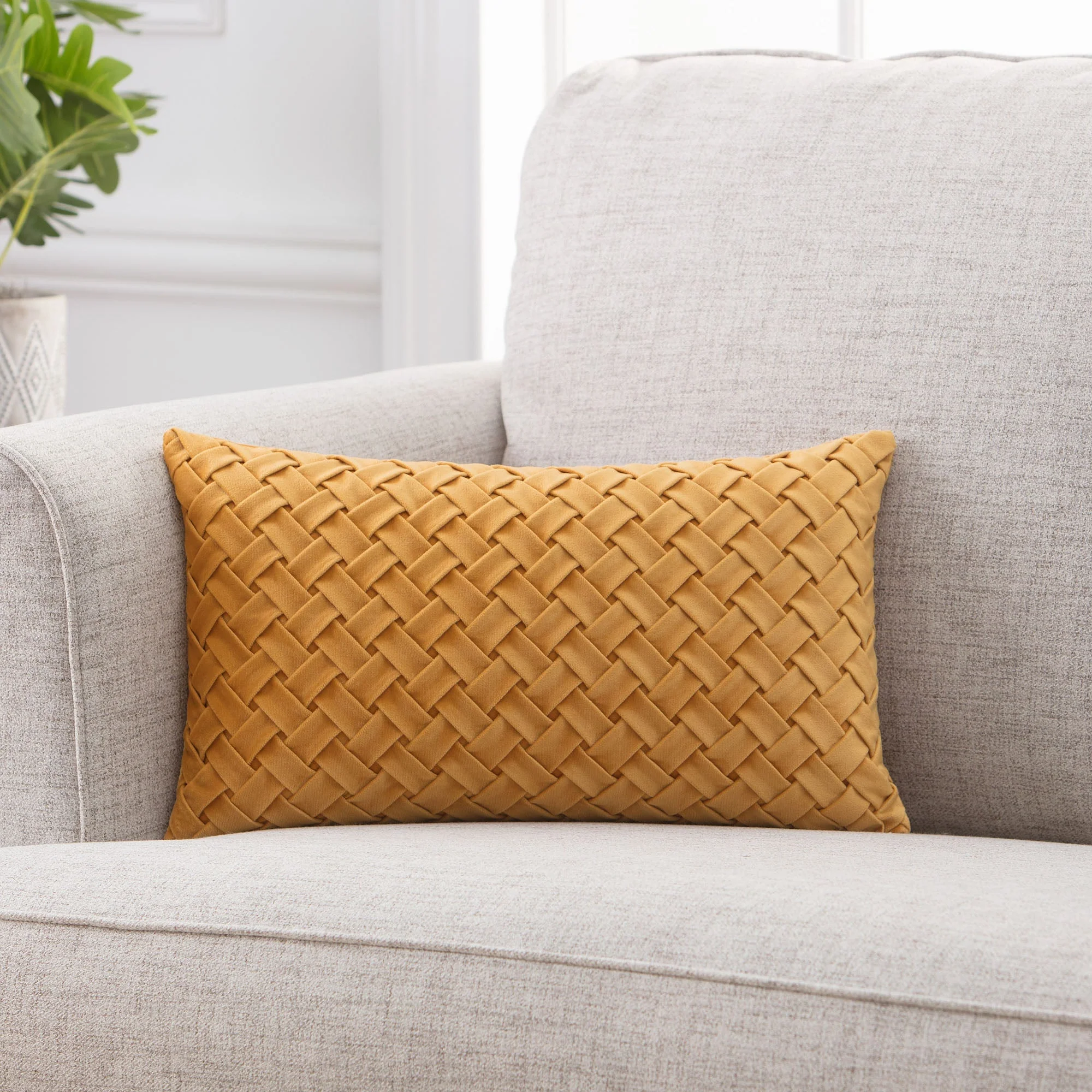 Lattice Throw Pillow Covers