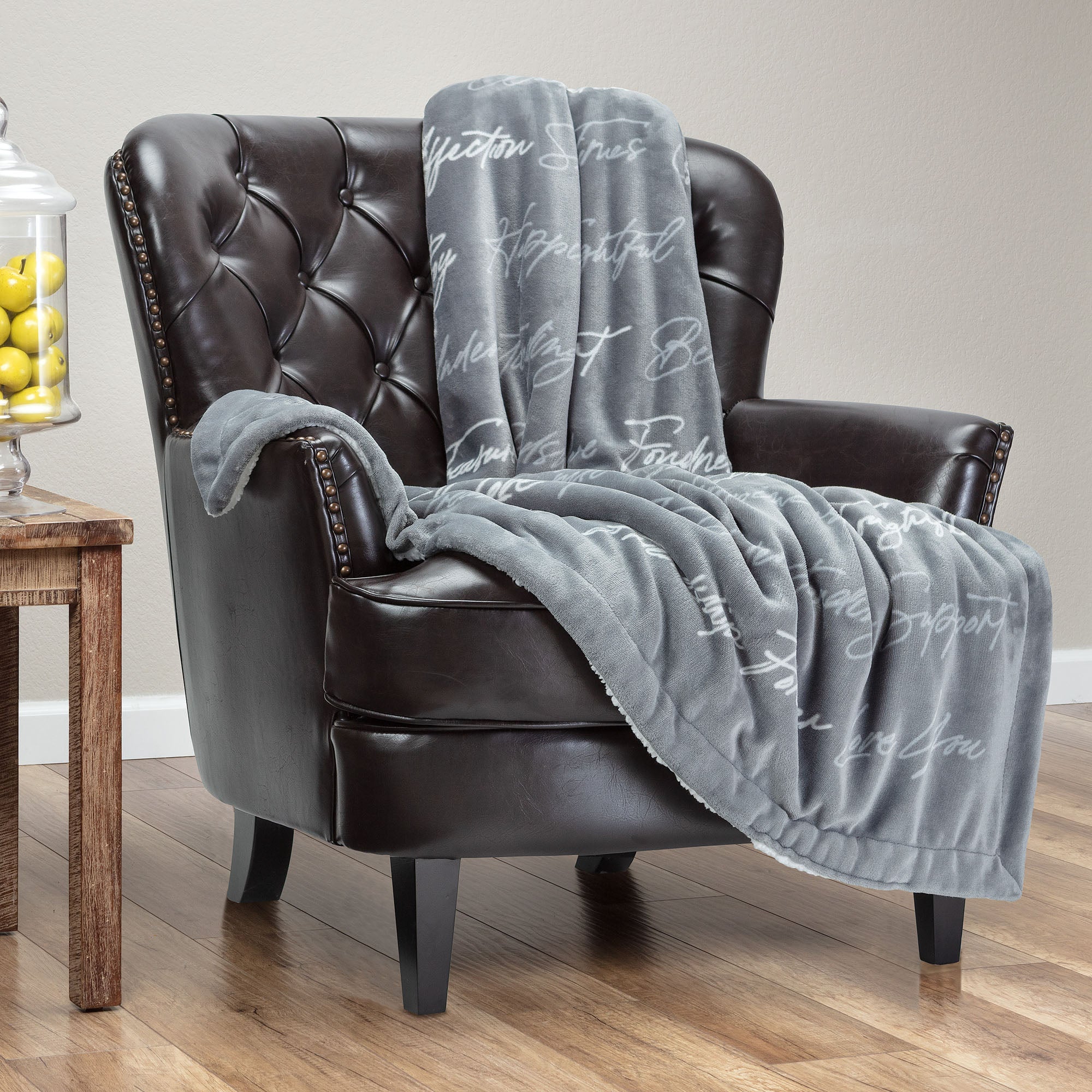 Best Friend Sherpa Gift Throw Blanket