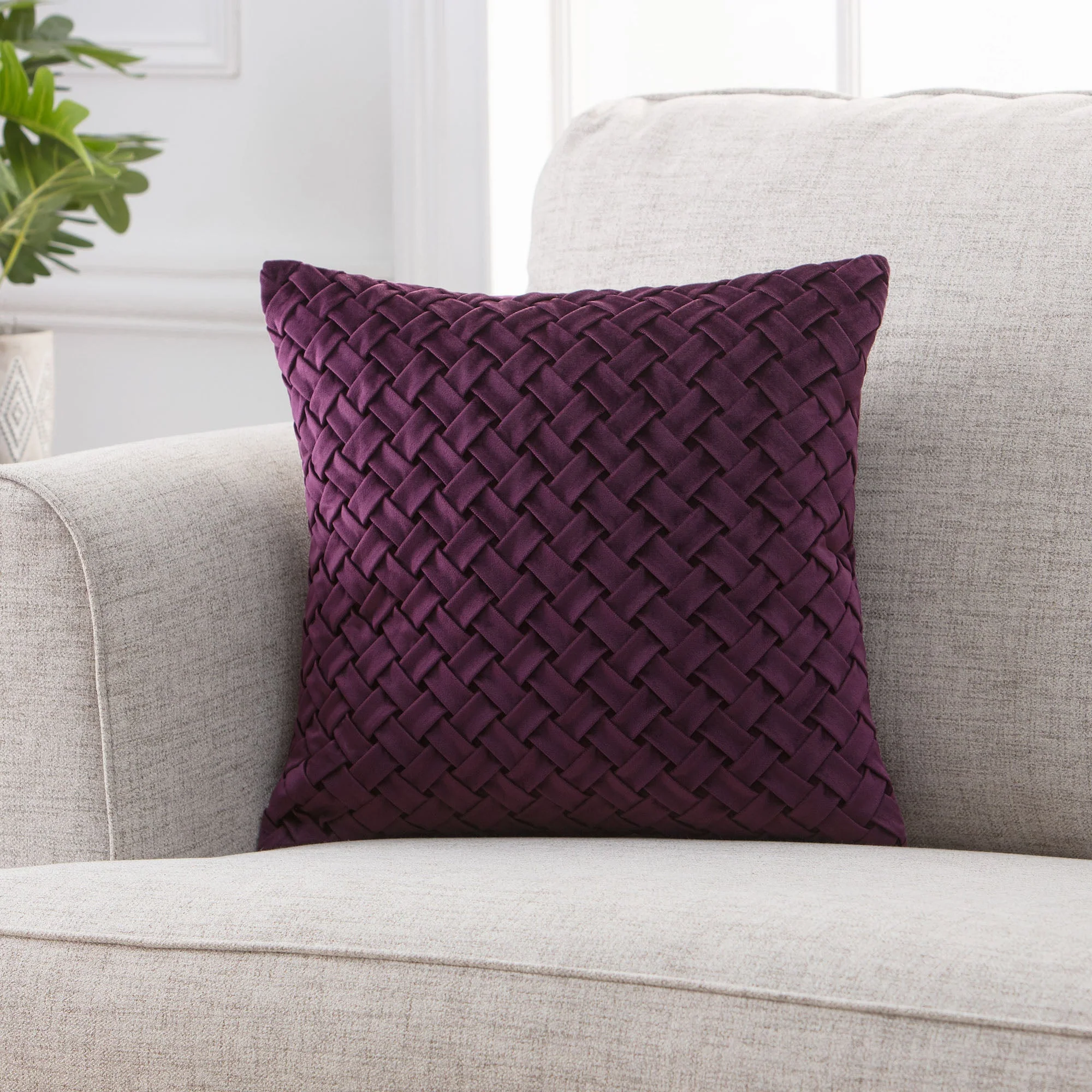 Lattice Throw Pillow Covers