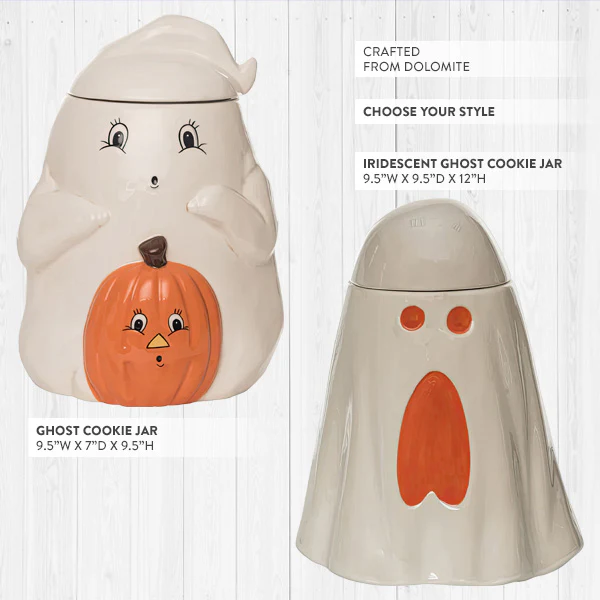 Ghost Cookie Jar, Choose Your Style