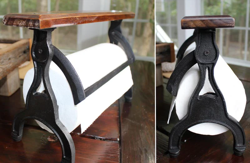 Cast Iron Paper Towel Holder