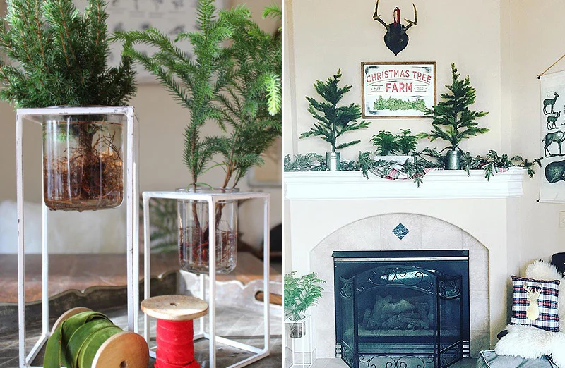 Distressed Metal Floor Candle Holders  Set of 3