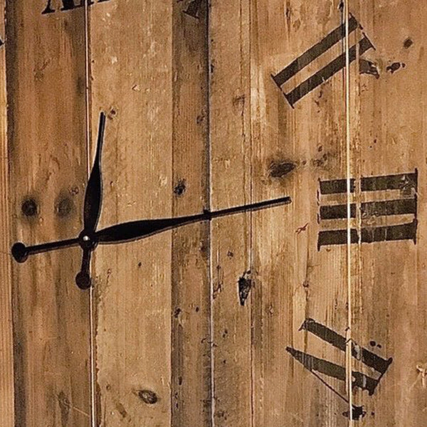 MASSIVE Repurposed Electric Reel Wooden Spool Wall Clock