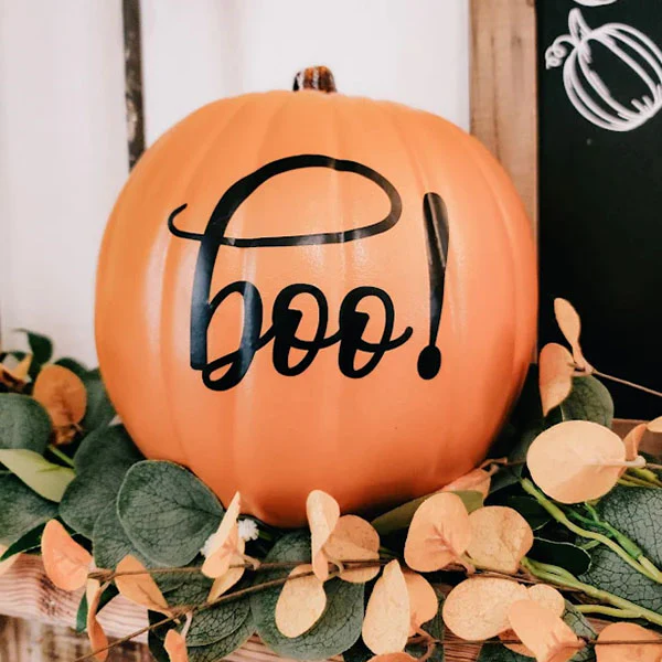 Fall Pumpkin  Decals, Set of 2