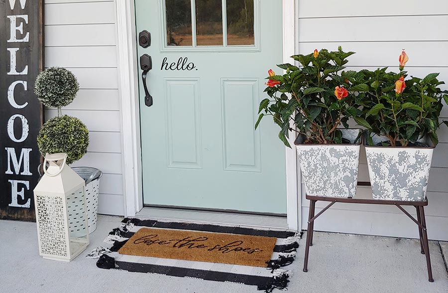 Galvanized Double Planters With Stand