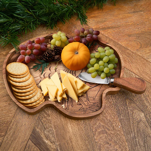 Turkey Serving Board with Spreader