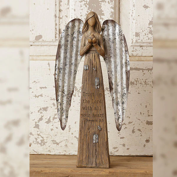 Rustic Farmhouse Holiday Angel, Pick Your Style