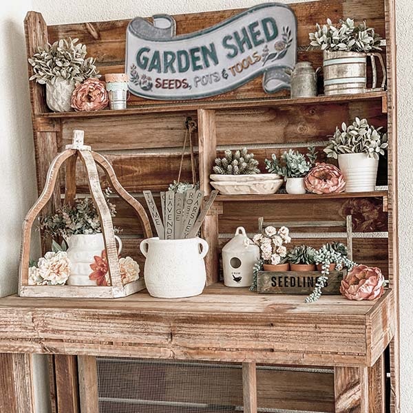 Metal Garden Shed Sign