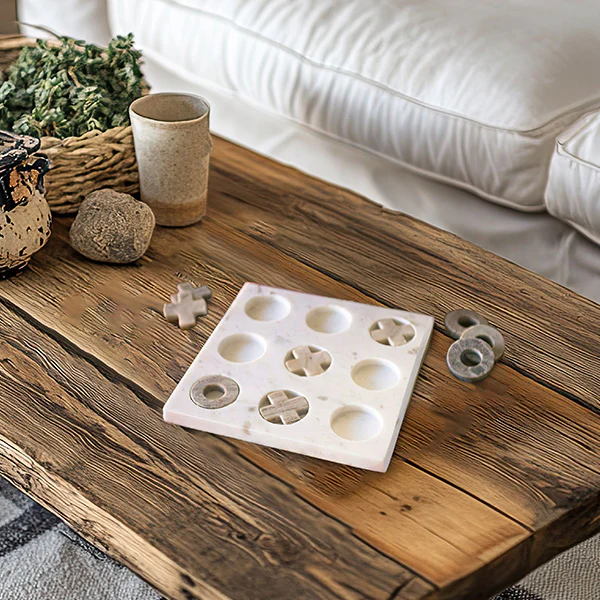 Modern Marble Game Set, Choose Your Style