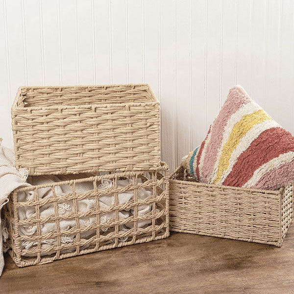 Hold Everything Baskets, Set of 3