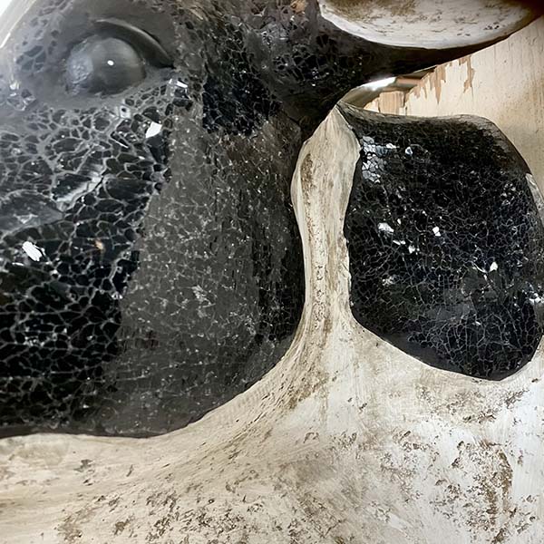 HU-MOOO-NGUS French Farmhouse Cow Head