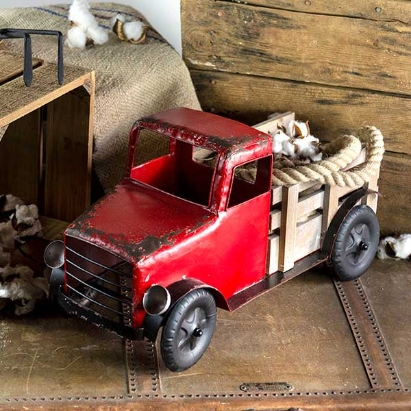 Farm Style Red Truck