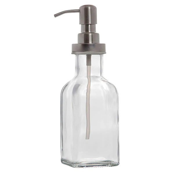 Old-Fashioned Starburst Cut Soap Pumps, Set of 4