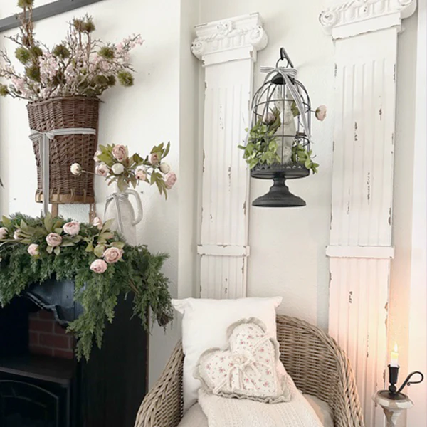 Hanging Candle Lantern Cloche